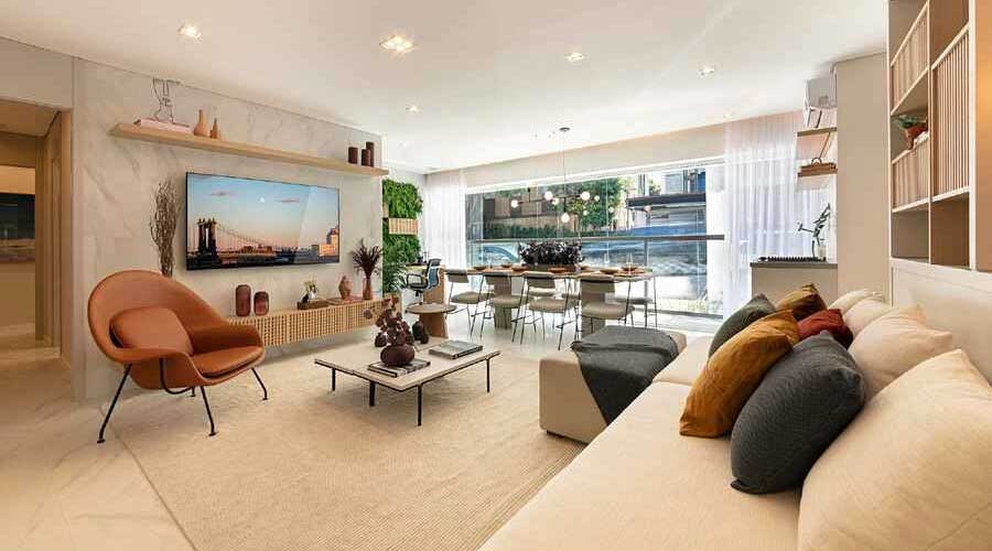 Decorado do Ambience Vila Mariana - 110m²
