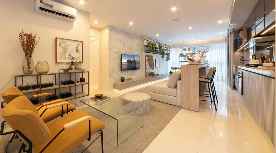 Decorado do Boreal Madalena - 76m²