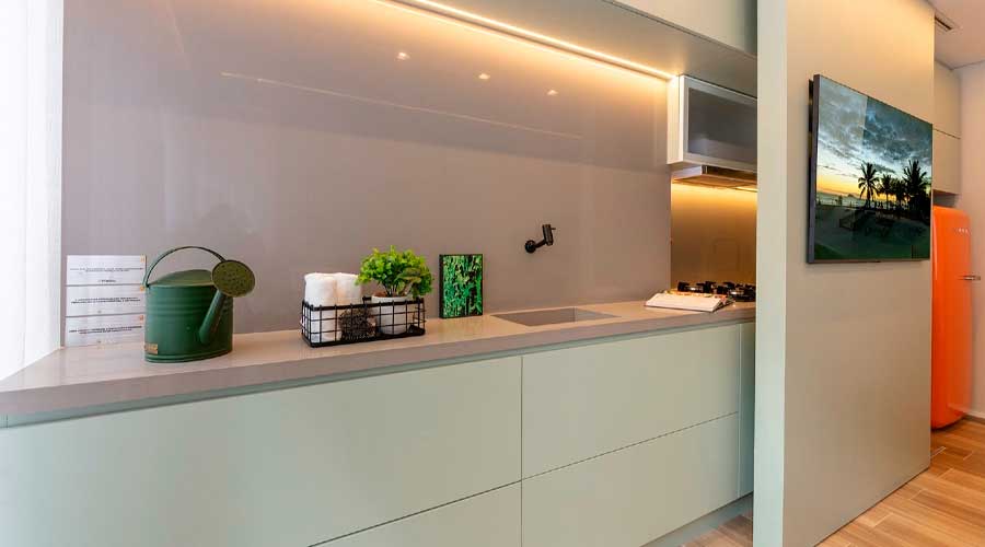 Decorado do The Collection Paulista - m²
