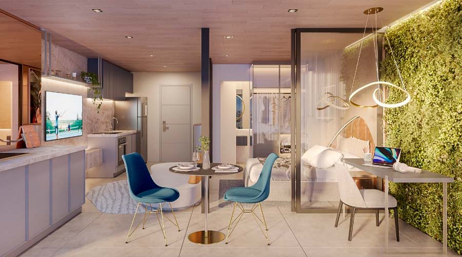Apartamento 36m²