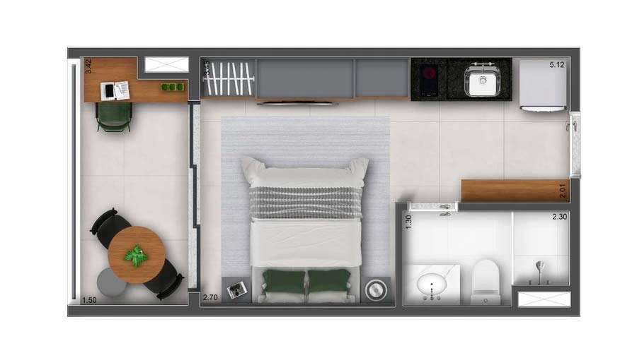 Studio no The Collection Vila Marina
