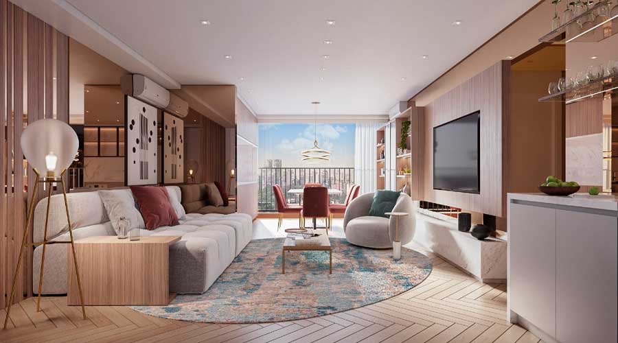 Apartamento 75m do DF345