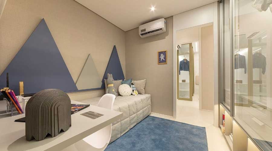 Decorado do Horizon Paraíso - 118m²