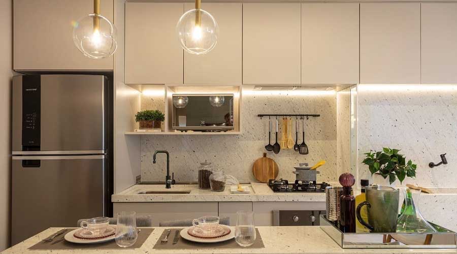 Decorado do Nattur Nova Klabin - 79m²