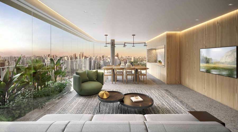 Decorado do Península Vila madalena - 300m²